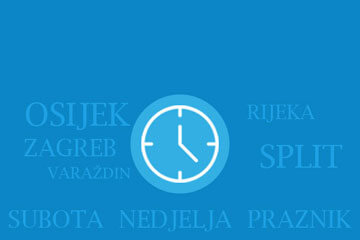 Popis dežurstava::Dežurne ordinacije u većim gradovima... Popis dežurstava